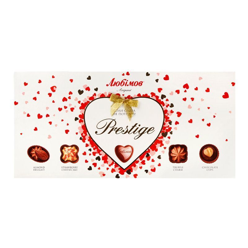  Шоколадные конфеты Prestige Ассорти Любимов 286г