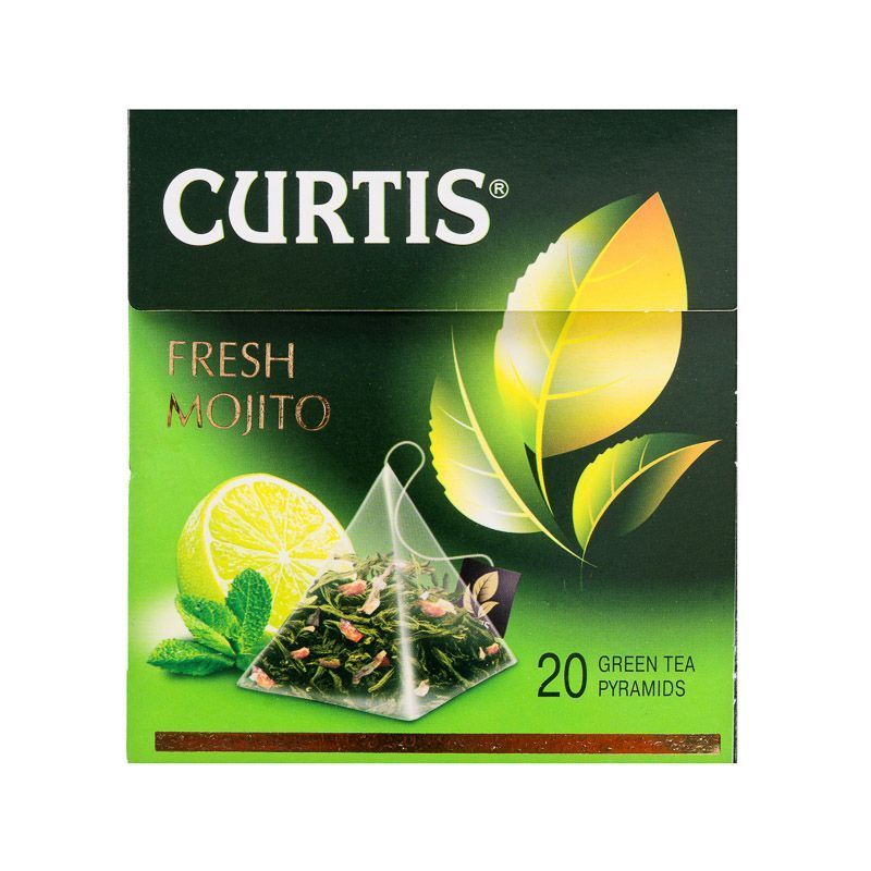 Чай зелений Fresh Mojito Curtis 20х1.7г