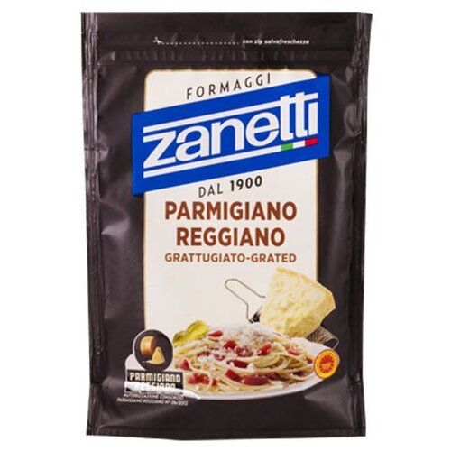 Сыр Parmigiano Reggiano тертый 32% Zanetti 100г