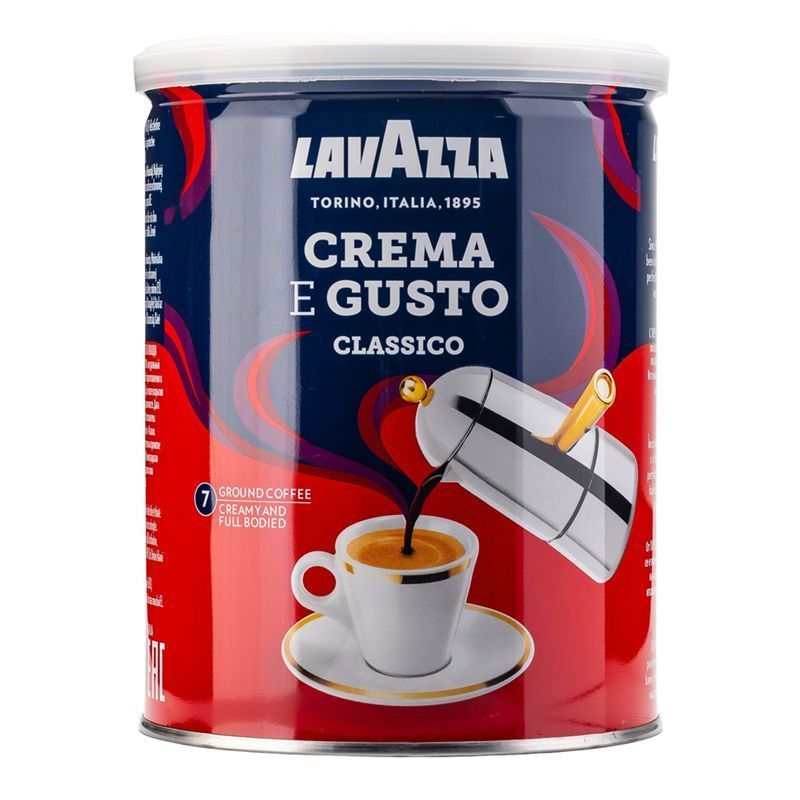 Кофе молотый Lavazza Crema e Gusto Classico ж/б 250г
