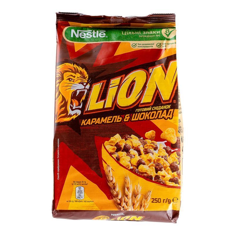 Готовый завтрак Lion 250г