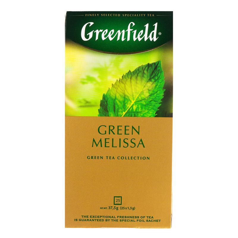 Чай Greenfield Green Melissa 1,5х25