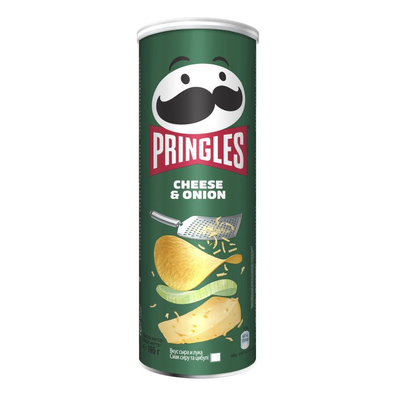 Чипсы Pringles Сыр-лук 165г