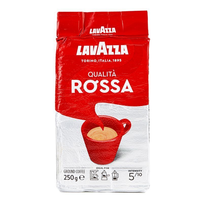 Кава мелена Lavazza Qualita Rossa в/п 250г