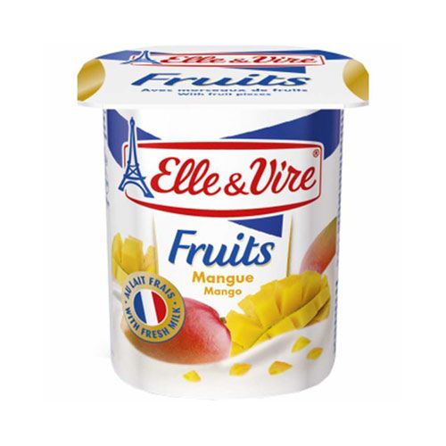 Десерт молочный Elle&Vire с манго 1,5% 125г 