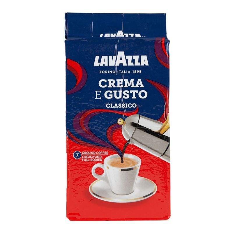 Кофе молотый Lavazza Crema e Gusto в/п 250г