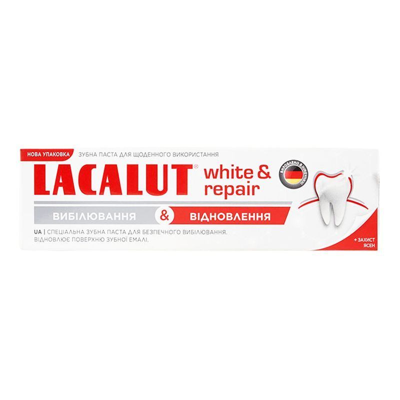 Зубная паста White&Repair Lacalut 75мл