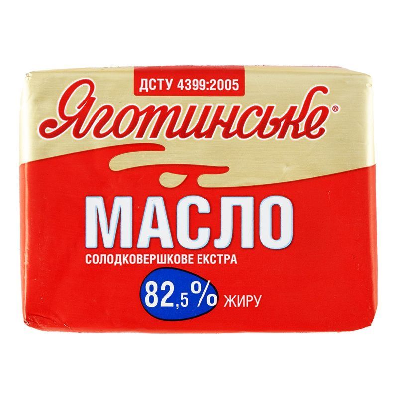 Масло Яготинське 82,5% 180г
