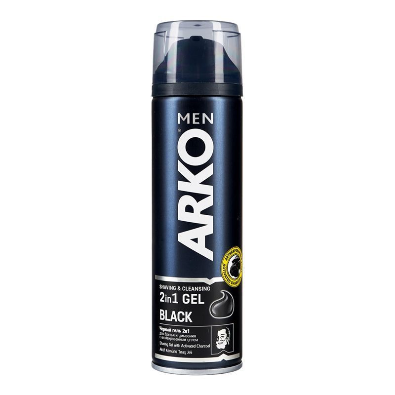 Гель для бритья Black Arko 2в1 200мл