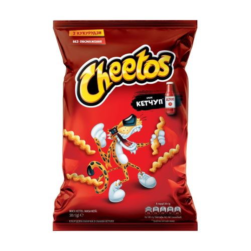 Палочки Cheetos кукурузные кетчуп 50г