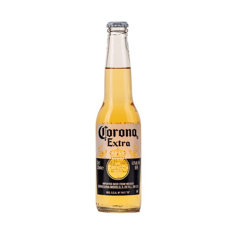 Пиво Corona Extra светлое пастеризованное 4,5% 0.33л