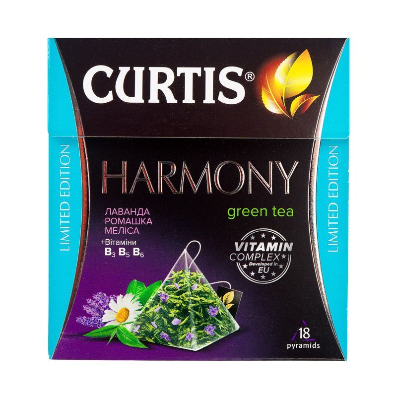 Чай зелений Harmony Curtis 18х1.8г