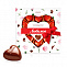 Цукерки мол. шоколад з горіх. праліне Любимов 125г Фото №1 