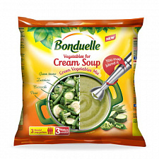 Овочева суміш Крем-суп Зелений Bonduelle 400г