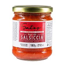 Томатний соус з ковбасою Salsiccia Satos 180г