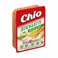 Соломка солона Chio Stickletti сметана та цибуля 80г