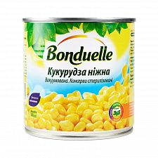 Кукурудза ніжна Bonduelle ж/б 340г