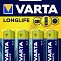 Батарейка Varta Longlife AA BLI 4 Alkaline Фото №1 