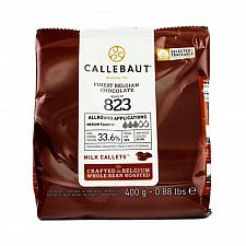 Callebaut №823 бельгійський молочний 400г