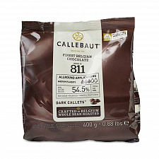 Callebaut №811 бельгійський чорний 400г